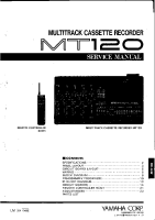 Yamaha MT-120 - Service Manual 